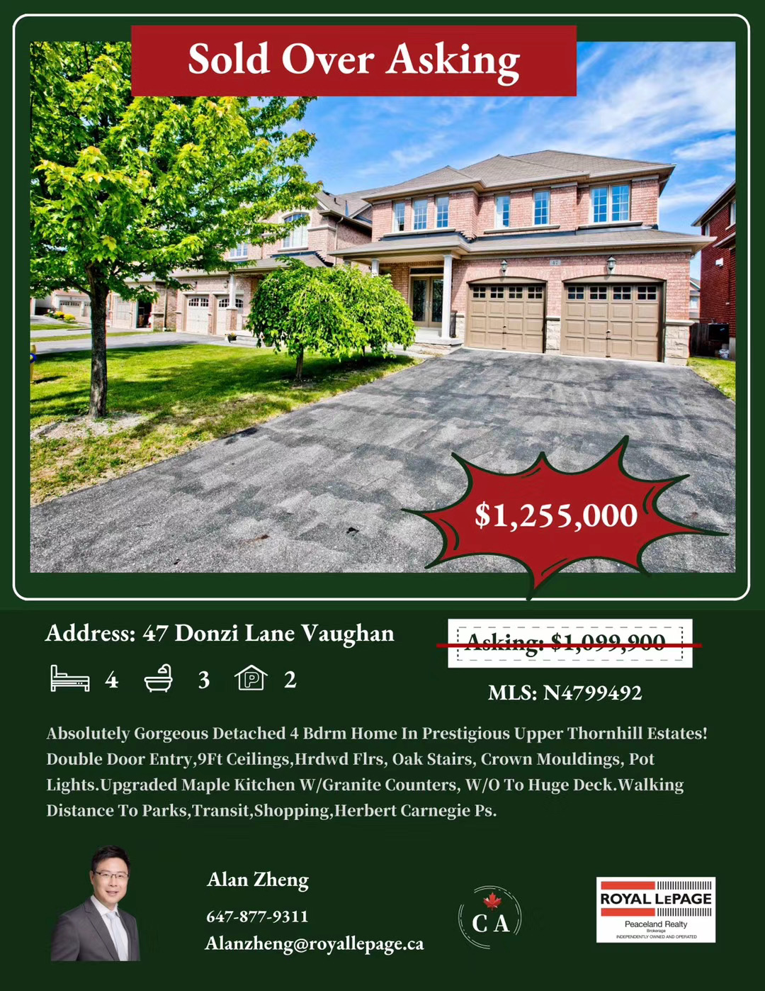 47 Donzi Ln, Patterson, Vaughan
