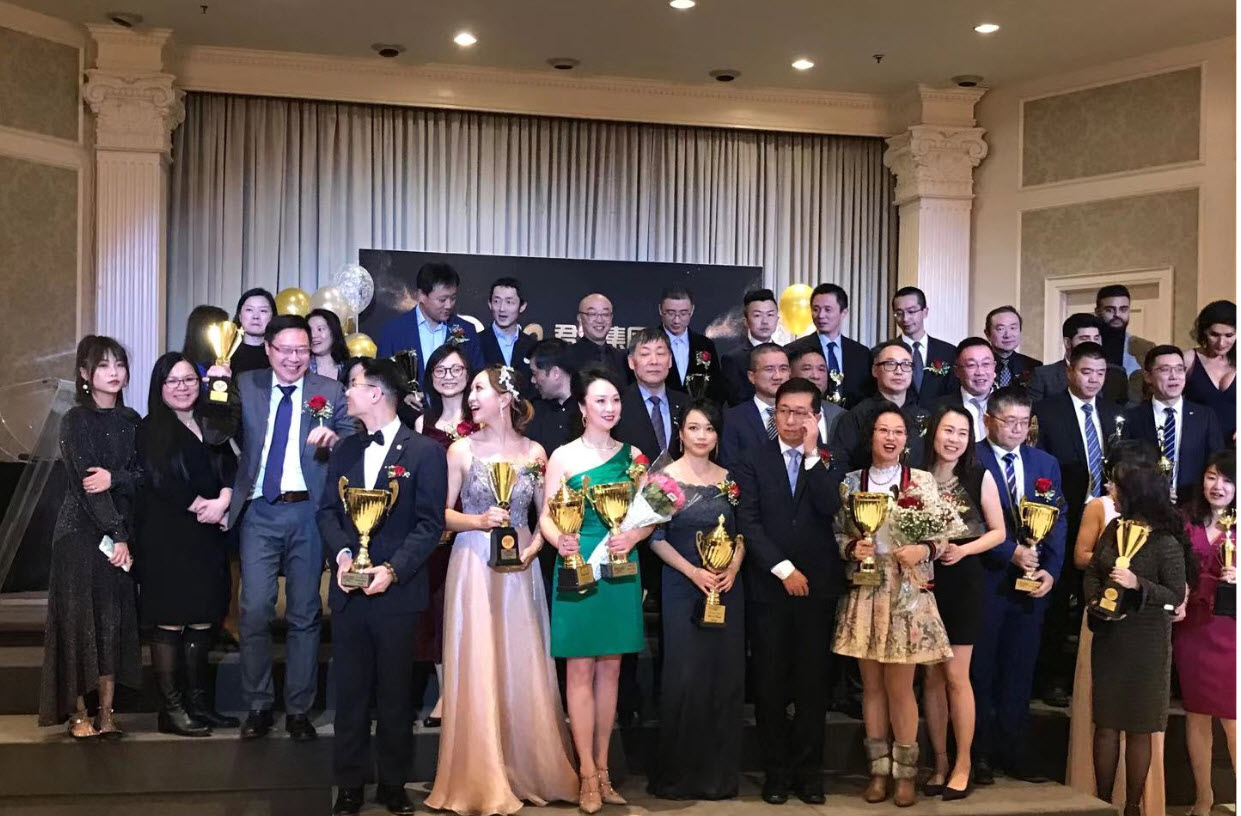 Alan Zheng achieved the top tier award-diamond award in 2019