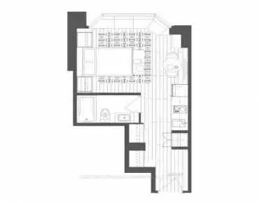 
            #713-155 Yorkville Ave Annex 睡房1卫生间车位, 出售价格448800.00加元                    