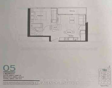 #605-19 Bathurst St Waterfront Communities C1 1 beds 1 baths garage 399000.00