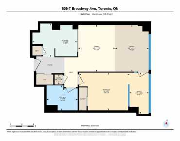 
#609-7 Broadway Ave Mount Pleasant West 1 beds 1 baths 1 garage 442000.00        
