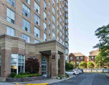 
#1103-21 Overlea Blvd Thorncliffe Park 2 beds 2 baths 1 garage 499900.00        