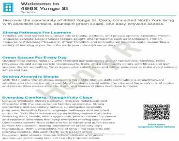 #3009-4968 Yonge St Lansing-Westgate 2 beds 1 baths 1 garage 529000.00