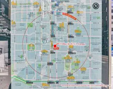 
#1712-711 Bay St Bay Street Corridor  beds 1 baths  garage 424999.00        