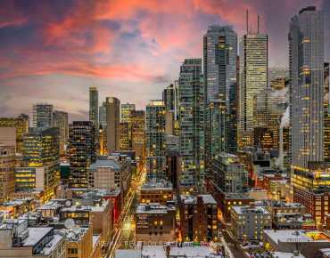 
#2308-125 Peter St Waterfront Communities C1 2 beds 1 baths  garage 499000.00        