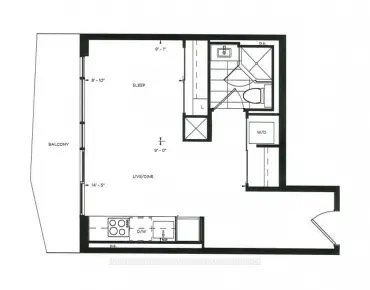 
#3212-100 Dalhousie St Church-Yonge Corridor  beds 1 baths  garage 349990.00        