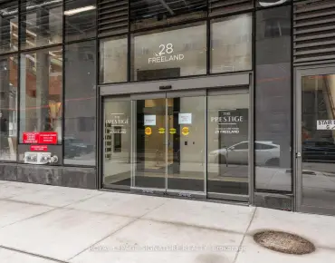 
#5006-28 Freeland St Waterfront Communities C8 1 beds 1 baths  garage 890555.00        