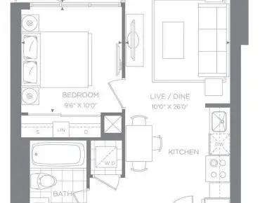 #3501-88 Sheppard Ave E Willowdale East 1 beds 1 baths 1 garage 545000.00