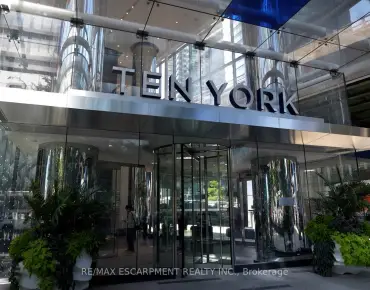 
#5512-10 YORK St Waterfront Communities C1 1 beds 1 baths  garage 594777.00        