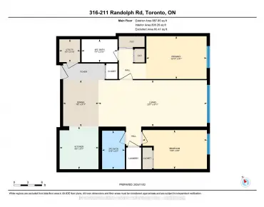 
#316-211 Randolph Rd Leaside 2 beds 2 baths 1 garage 625000.00        