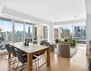 #2806-180 University Ave Bay Street Corridor 2睡房3卫生间1车位, 出售价格1999000.00加元