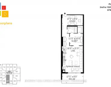 
#207-23 Brant St Waterfront Communities C1 1 beds 1 baths 1 garage 749000.00        