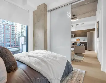 #606-11 Charlotte St Waterfront Communities C1 1睡房1卫生间车位, 出售价格495000.00加元