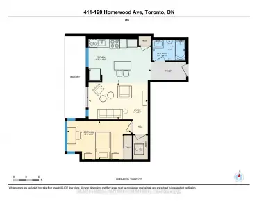 
            #411-120 Homewood Ave North St. James Town 1睡房1卫生间车位, 出售价格559900.00加元                    