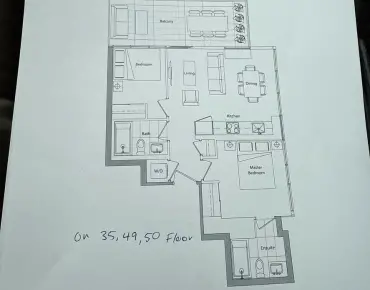 
            #4905-3 Concord Cityplace Way Waterfront Communities C1 2睡房2卫生间车位, 出售价格774000.00加元                    