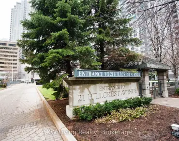 
#2101-21 Hillcrest Ave Willowdale East 1 beds 1 baths 1 garage 448000.00        