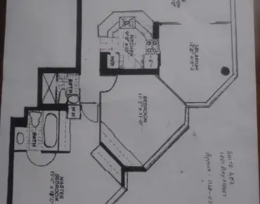 
            #403-1001 Bay St Bay Street Corridor 2睡房2卫生间1车位, 出售价格849000.00加元                    