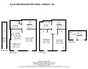 
#223-26 Western Battery Rd Niagara 2 beds 2 baths 1 garage 875000.00        