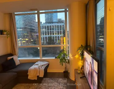 #318-8 Telegram Mews Waterfront Communities C1 1 beds 1 baths garage 499999.00
