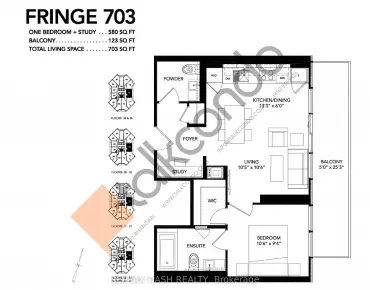 #4811-45 Charles St E Church-Yonge Corridor 1睡房2卫生间车位, 出售价格600000.00加元