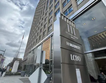 
#602-111 St.Clair Ave N Yonge-St. Clair 1 beds 1 baths  garage 499999.00        