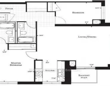 #1506-35 Balmuto St Bay Street Corridor 2 beds 2 baths 1 garage 899900.00