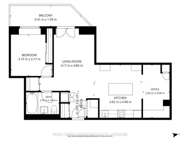 #515-22 Leader Ln Church-Yonge Corridor 1 beds 1 baths garage 649000.00