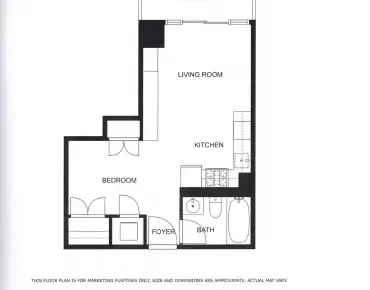 #2505-33 Lombard St Church-Yonge Corridor 睡房1卫生间车位, 出售价格439000.00加元