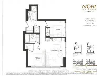 #2616-35 Mercer St Waterfront Communities C1 2 beds 2 baths garage 749900.00