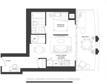 #3113-230 Simcoe St Kensington-Chinatown beds 1 baths garage 479000.00