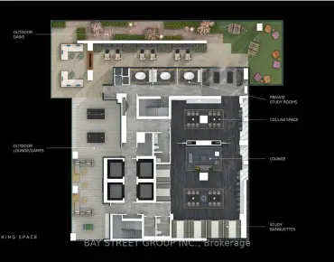 
            #4009-8 Wellesley St W Bay Street Corridor 3睡房2卫生间1车位, 出售价格1038000.00加元                    