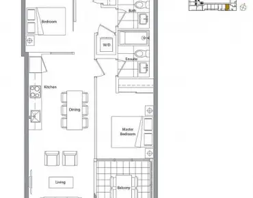 
#912-1 Concord Cityplace Way Waterfront Communities C1 2 beds 2 baths  garage 659000.00        