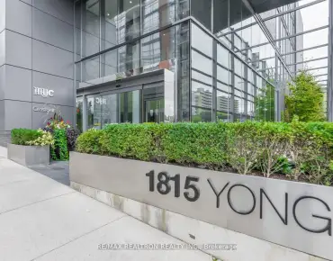 
            #1006-1815 Yonge St Mount Pleasant West 1睡房1卫生间1车位, 出售价格699000.00加元                    