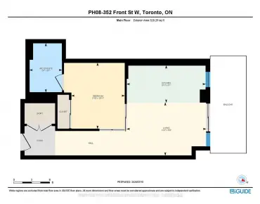 #PH08-352 Front St W Waterfront Communities C1 1睡房1卫生间车位, 出售价格469900.00加元