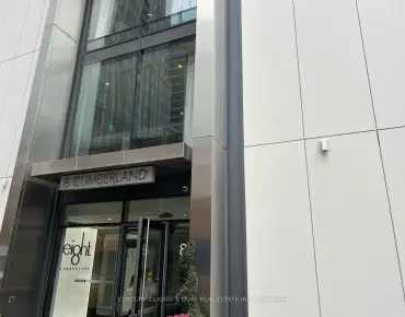 
#1505-8 Cumberland St Annex 1 beds 1 baths  garage 645000.00        