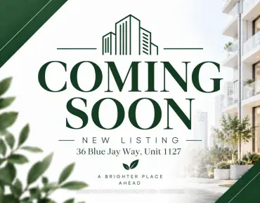 
#1127-36 Blue Jays Way Waterfront Communities C1 1 beds 2 baths  garage 639000.00        