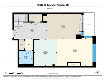 
#PH807-39 Jarvis St Moss Park 2 beds 3 baths 1 garage 1329000.00        