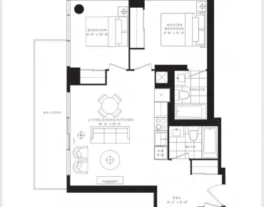 #2402-501 Yonge St Church-Yonge Corridor 2睡房2卫生间车位, 出售价格788000.00加元