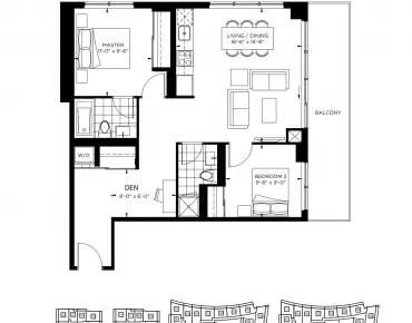 
#415-38 Forest Manor Rd Henry Farm 2 beds 2 baths 1 garage 649998.00        