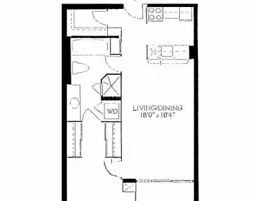 #1215-44 St Joseph St Bay Street Corridor 1睡房1卫生间车位, 出售价格525000.00加元