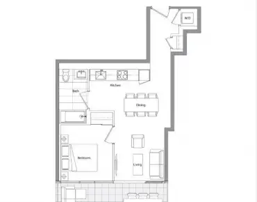 
            #2207-1 CONCORD CITYPLACE Way Waterfront Communities C1 1睡房1卫生间车位, 出售价格575000.00加元                    