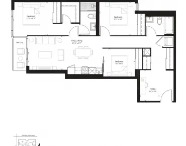 
            #405-65 Mutual St Church-Yonge Corridor 2睡房2卫生间车位, 出售价格596000.00加元                    