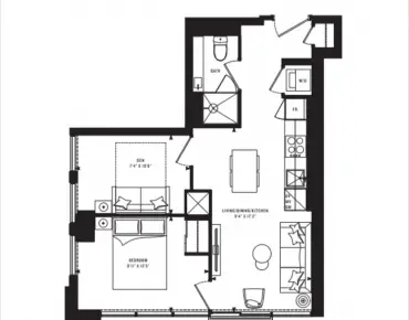 #1802-319 Jarvis St Church-Yonge Corridor 1 beds 1 baths garage 479990.00
