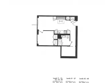 
#4506-55 Charles St E Church-Yonge Corridor 1 beds 1 baths  garage 665000.00        