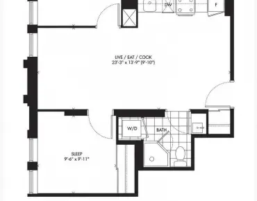 #604-181 Huron St Kensington-Chinatown 2睡房2卫生间车位, 出售价格599900.00加元