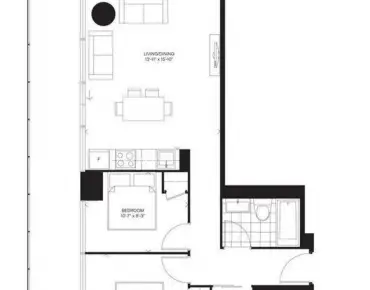 
#4406-42 Charles St E Church-Yonge Corridor 2 beds 1 baths 1 garage 690000.00        