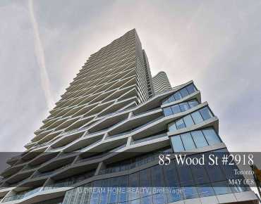 
#2918-85 Wood St Church-Yonge Corridor 1 beds 1 baths 0 garage 659000.00        