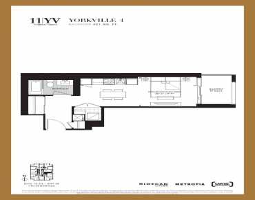 
            #08-11 Yorkville Ave Annex 睡房1卫生间0车位, 出售价格699000.00加元                    