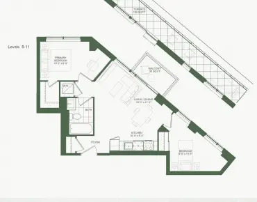 
#1120-7437 Kingston Rd Rouge E11 2 beds 1 baths 1 garage 849900.00        