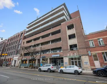 
#811-233 Carlaw Ave South Riverdale 1 beds 1 baths  garage 499000.00        